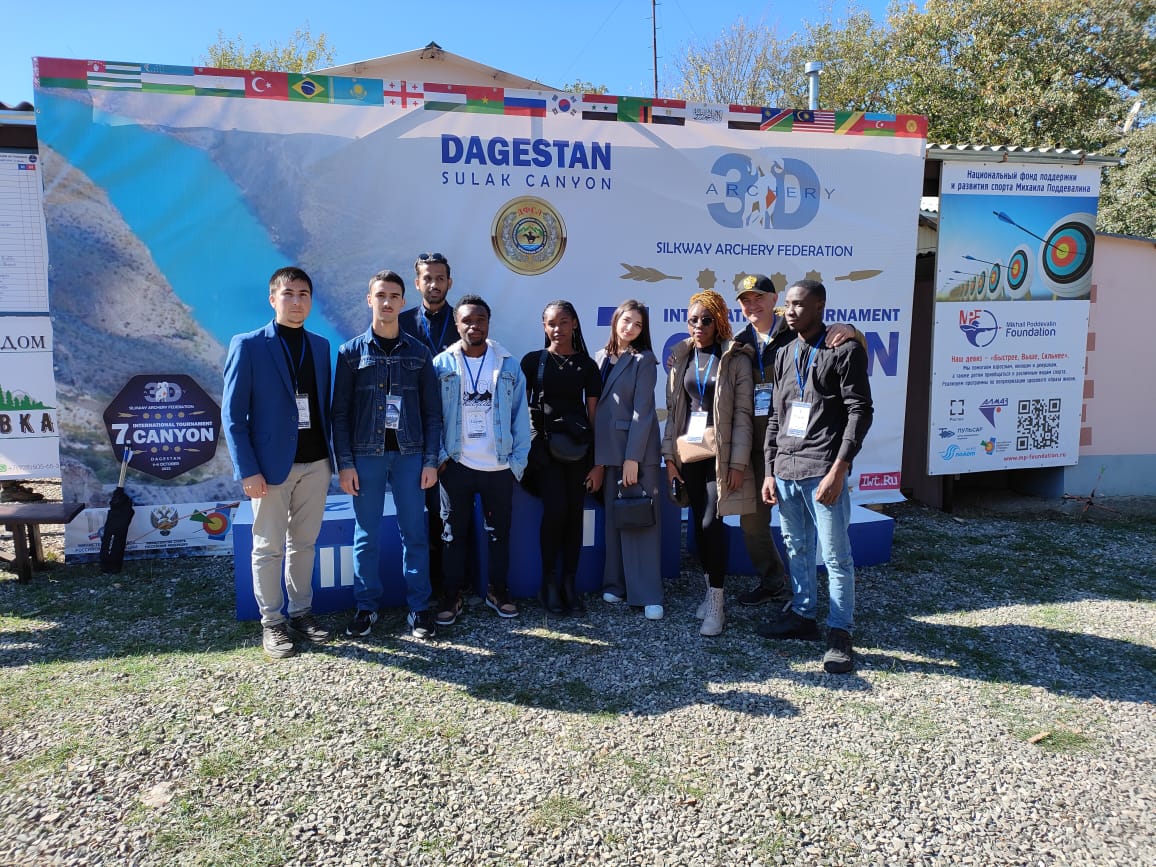 Иностранные студенты ДГУ посетили Международные спортивные соревнования 